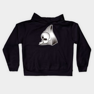 triangle cartoon Kids Hoodie